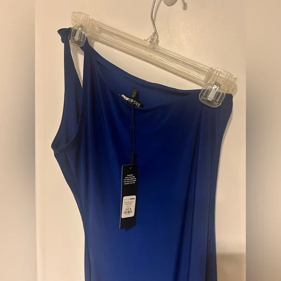 NWT Fashion Nova- First And Last Midi Dress - Royal Blue- Medium - Picture 5 of 7